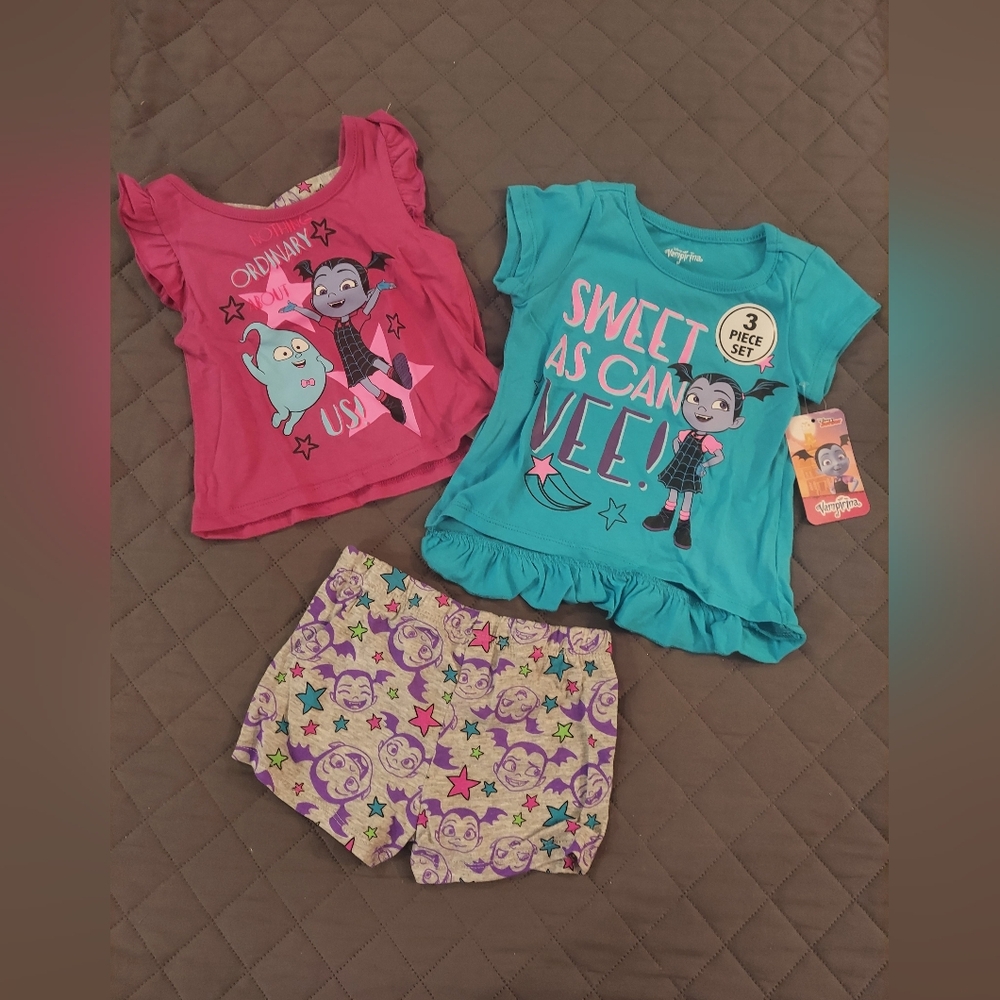 Colorful short set